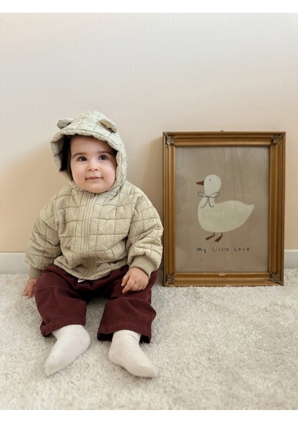 Peramore Kız Erkek Bebek Çocuk Kapitone Mont