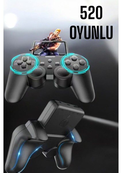 S10 Sup 520 Oyunlu Gamepad Tv Uyumlu Gamepad