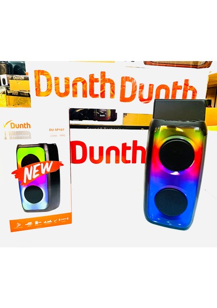 DU-SP107 Bluetooth , Usb,kart,led Rgb,out Mıcrophone , Bass , Tws, 10W,ECHO