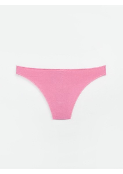 Lcw Dream Pembe Leylak Baskılı Brazilian Külot 3'lü Paket