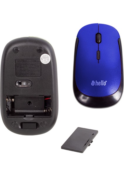 Hello Hl-40 1200 Dpı 2.4 Ghz Kablosuz Mouse (4607)