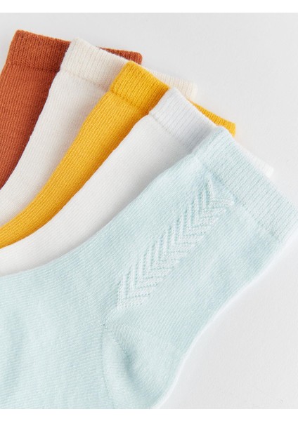 Baby Basic Erkek Çocuk Soket Çorap 5'li modelleri
