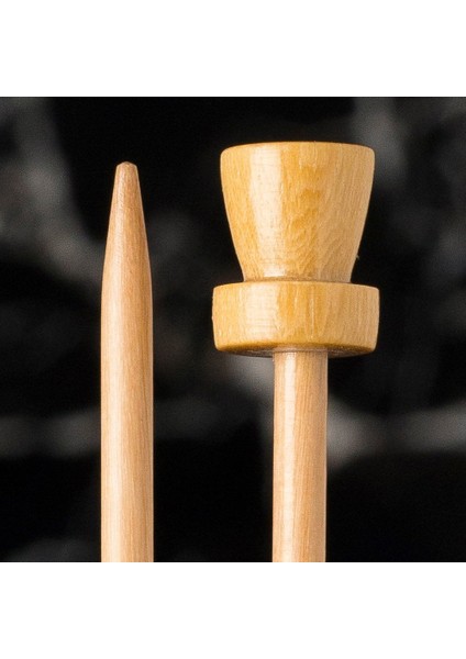 Whitewood 4 mm 36 cm Ahşap Örgü Şişi