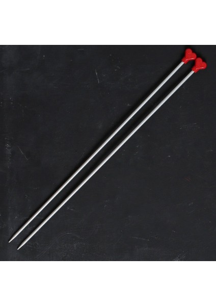 Kalpli 4,5mm 40 cm Klasik Alüminyum Örgü Şişi indirimleri