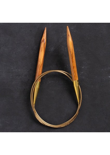 Olive Wood 10 mm 100 cm Zeytin Ağacı Misinalı Örgü Şişi fiyatları