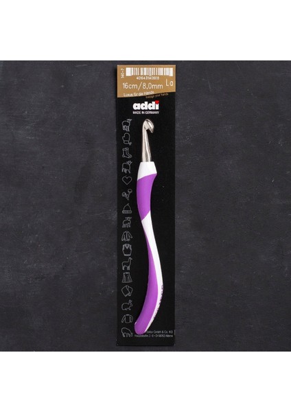 Swing 8mm 16cm Mor Ergonomik Yün Tığ - 140-7 modelleri