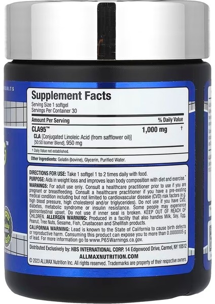 Essentials Cla 95™30 Softgels