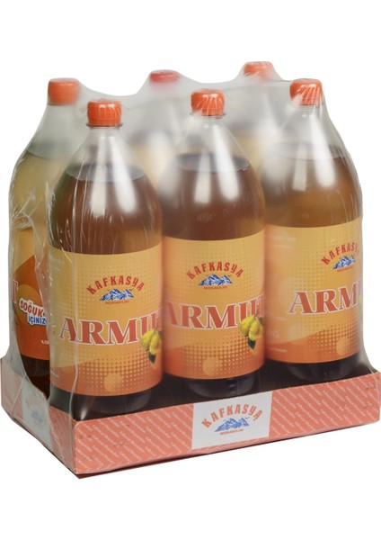 Deveci Armudu Aromalı Gazlı İçecek 2 lt x 6