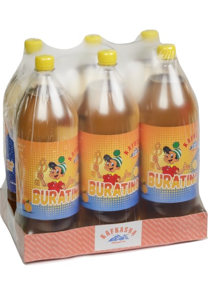 Limon ve Turunç Aromalı Gazıı İçecek 2 lt x 6