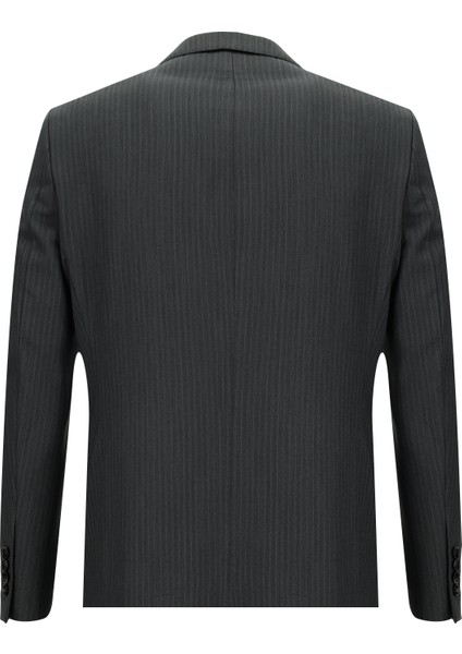 Klasik Çizgili Takım Elbise modelleri