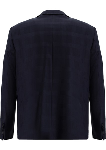 Yünlü Klasik Ekose Takım Elbise modelleri