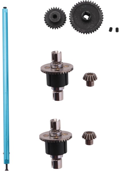 Dişli Diferansiyel, Rc Kendin Yap Parçaları A959 A979 A959-B A979-B Araba Metal Yükseltme Aksesuarları Dişli Diferansiyel A949-23 A949-24, B, Mavi (Yurt Dışından)