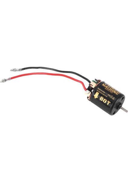 Rc Yükseltme Parçaları, 540 Fırçalı Motor 80T 1060 Esc 60A 2-3s Lipo Su Geçirmez Elektrikli Hız Kontrol Cihazı Rc 1/10 Paletli Araba Için, (Yurt Dışından)