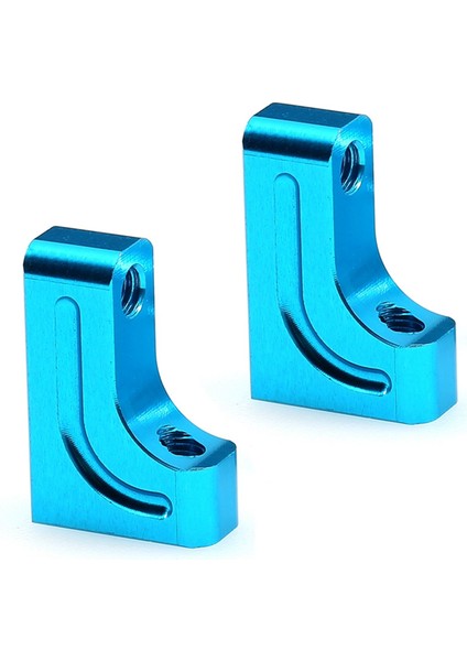 Uzaktan Kumanda Model Aksesuarları, 2 Adet Metal Servo Montaj Sabit Braket Standı TT02 XV01 TB03 Tt-02 Xv-01 Tb-03 1/10 Rc Araba Yükseltme Parçaları, Mavi (Yurt Dışından)