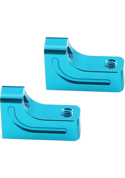 Uzaktan Kumanda Model Aksesuarları, 2 Adet Metal Servo Montaj Sabit Braket Standı TT02 XV01 TB03 Tt-02 Xv-01 Tb-03 1/10 Rc Araba Yükseltme Parçaları, Mavi (Yurt Dışından)