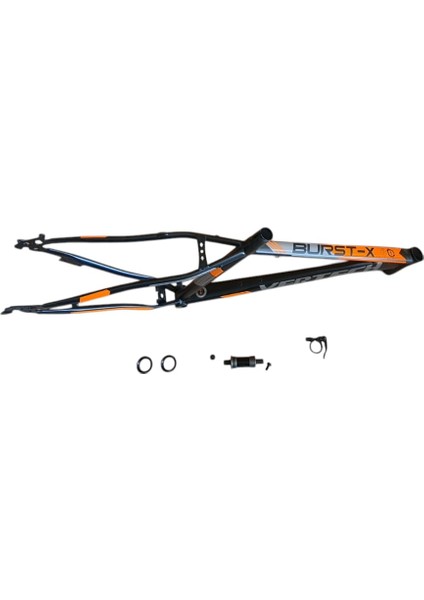 Bisiklet-Kadrosu-27.5/29 Jant-Siyah/turuncu