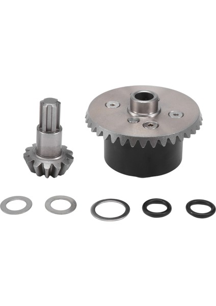Uzaktan Kumanda Model Aksesuarları, Metal Kasa Dişli 37T Giriş 13T Arrma 1/10 Kraton Senton Big Rock Outcast Yükseltme Parçaları, 5, Siyah (Yurt Dışından)