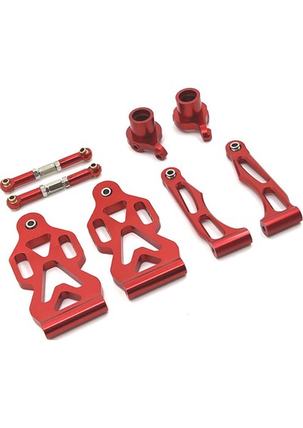 Uzaktan Kumandalı Araba Aksesuarları, Scy 1/16 R/c Araba Parçaları ve Aksesuarları Metal Yükseltme Modifikasyonu Ön Araç Aşınması, Kırmızı (Yurt Dışından)