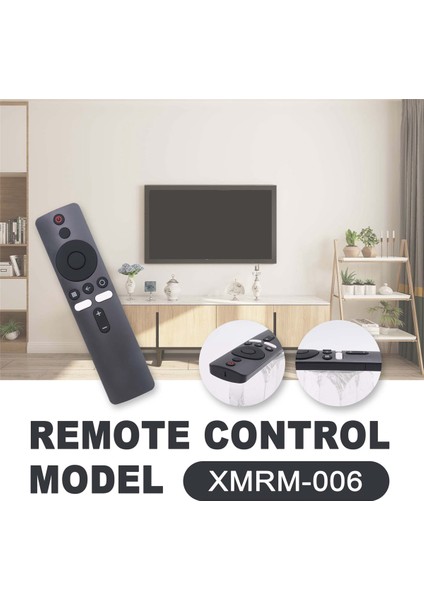 Uzaktan Kumanda, Yeni XMRM-006 Mi Box S Mdz-22-Ab Mdz-24-Aa Akıllı Tv Bluetooth Sesli Uzaktan Kumanda, Siyah (Yurt Dışından)