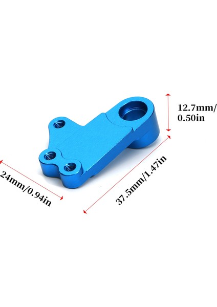Uzaktan Kumandalı Araba Aksesuarları, Rc Araba Direksiyon Kolu 54588 Gf-01 Gf-02 GF01 GF02 Yükseltme Aksesuarları, Mavi (Yurt Dışından)