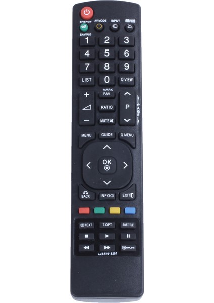 Uzaktan Kumanda, LCD Akıllı Tv İçinYedek Uzaktan Kumanda AKB72915207 AKB72915206 55LD520, Siyah (Yurt Dışından)