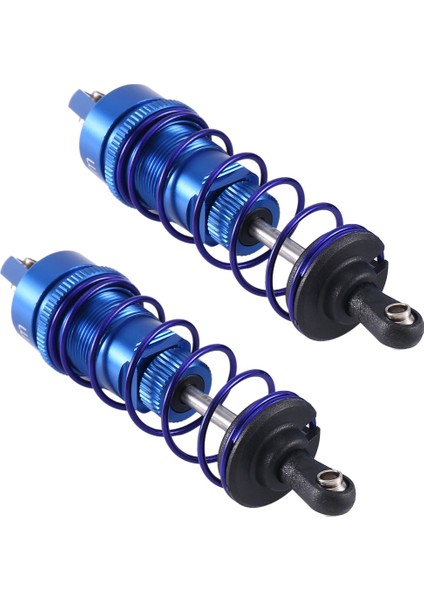 Uzaktan Kumandalı Model Aksesuarları, Yağ Ayarlanabilir 85MM Metal Damper 1/10 Rc Kamyon Kısa Mesafe Araba Parçaları, 2, Mavi (Yurt Dışından) modelleri