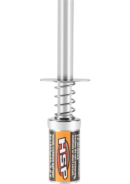 Rc Araba Kızdırma Bujisi Ateşleyicisi, 80101 1800MAH 1.2V Kızdırma Bujisi Ateşleyicisi Rc Araba İçin1/8 1/10 Ateşleyici-Şarj Cihazı Değil, Gümüş (Yurt Dışından)