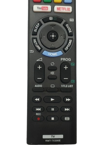 Uzaktan KUMANDA,-TX300E Evrensel Akıllı Tv LCD Uzaktan Kumandası İçin-TX300P TX300U,SIYAH (Yurt Dışından)