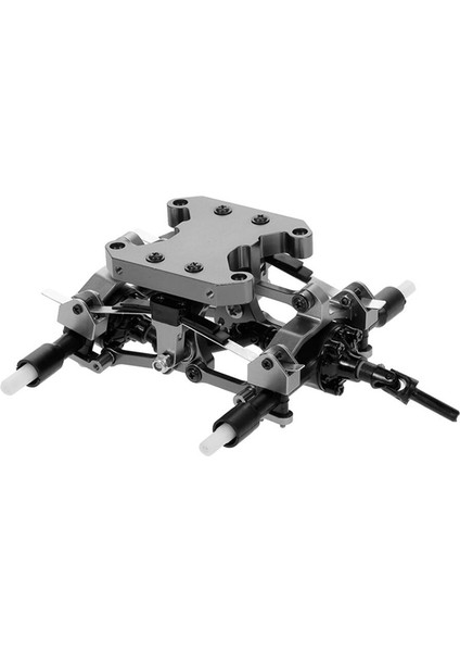 Uzaktan Kumanda Model Aksesuarları, Metal Denge Şasi Tahtası Tahterevalli Takımı B16 B36 1/16 Rc Araba Yükseltme Parçaları Modifiye Aksesuarları, Siyah, Siyah (Yurt Dışından)
