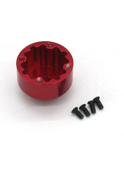 Uzaktan Kumanda Model Aksesuarları, 2 Adet Metal Diferansiyel Muhafaza Kasası EA1048 Jlb Racing Cheetah 11101 21101 J3 Hız 1/10 Rc Araba Yükseltme Parçaları, A, Kırmızı (Yurt Dışından)
