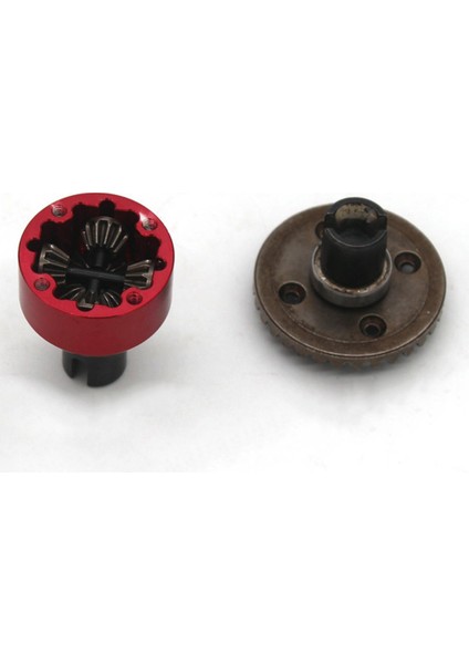 Uzaktan Kumanda Model Aksesuarları, 2 Adet Metal Diferansiyel Muhafaza Kasası EA1048 Jlb Racing Cheetah 11101 21101 J3 Hız 1/10 Rc Araba Yükseltme Parçaları, A, Kırmızı (Yurt Dışından)