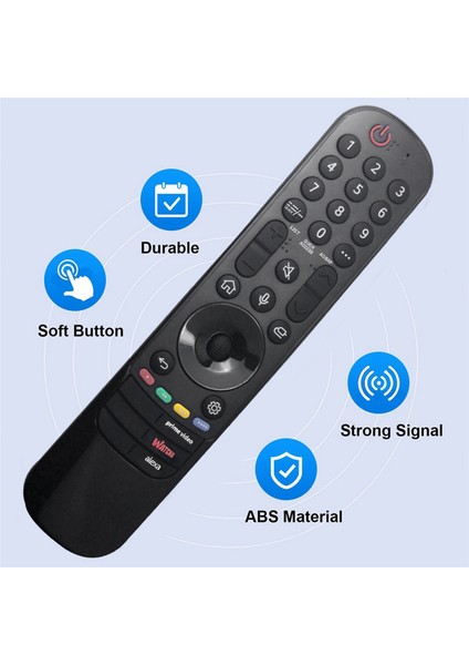 Uzaktan Kumanda, MR22GA AKB76039907 Uzaktan Kumandayı Uhd/hdtv/oled 4K Akıllı Tv İçinDeğiştirin, Siyah (Yurt Dışından) fiyatları