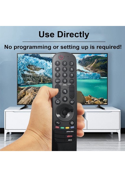 Uzaktan Kumanda, MR22GA AKB76039907 Uzaktan Kumandayı Uhd/hdtv/oled 4K Akıllı Tv İçinDeğiştirin, Siyah (Yurt Dışından) modelleri