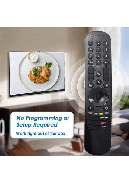 Uzaktan Kumanda, MR22GA AKB76039907 Uzaktan Kumandayı Uhd/hdtv/oled 4K Akıllı Tv İçinDeğiştirin, Siyah (Yurt Dışından) fırsatları