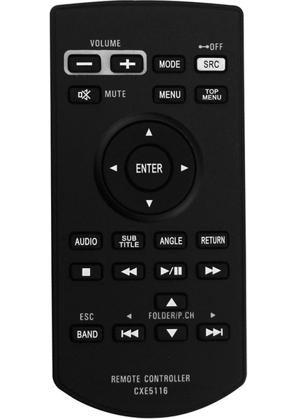 Uzaktan Kumanda, CXE5116 Pioneer DVD Rds Av Alıcısı AVH-2450BT AVH-1450DVD AVH-210EX AVH-P4450BT İçinUzaktan Kumandayı Değiştirin, Siyah (Yurt Dışından)