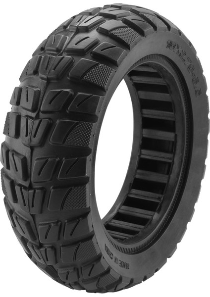 Katı Lastik, 10 Inç 70/65-6.5 Katı Lastik Evrensel Lastik Elektrikli Scooter Kauçuk Değişimi, Siyah (Yurt Dışından)