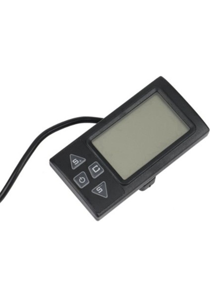 Kaykay Enstrümanı, 36V 48V S861 Lityum LCD Sıvı Kristal Elektrikli Araç Dağ Bisikleti Scooter Hız Göstergesi, Siyah (Yurt Dışından) fiyatları