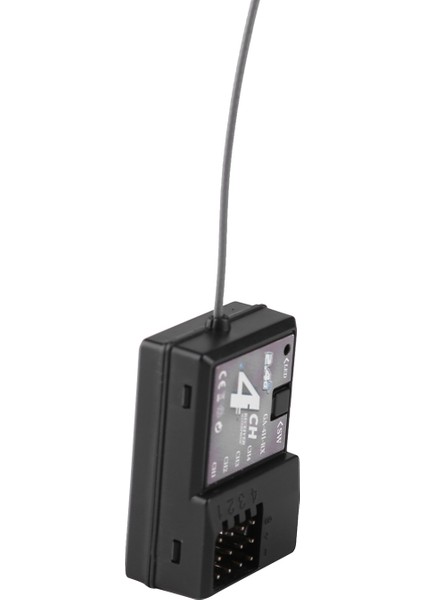 Alıcı, Ga-4h-Tx Vericisi İçin4 Kanal 2.4 Ghz Radyo Kontrol Sistemi Alıcısı, Rc Araba Tekne Modeli, Siyah (Yurt Dışından)