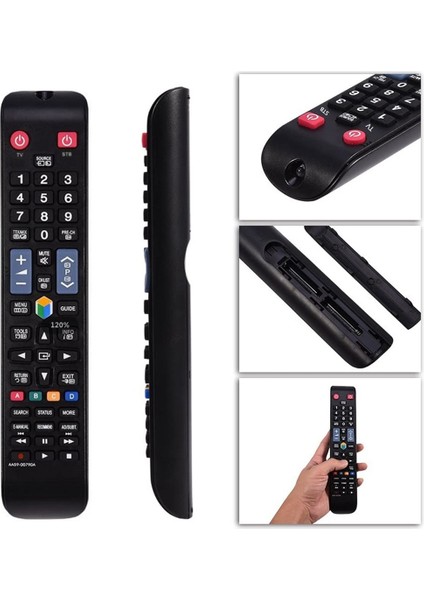 Uzaktan Kumanda, AA59-00790A Stb BN59-01178B BN59-01178R Akıllı Tv İçinUzaktan Kumanda Değişimi, Siyah (Yurt Dışından)
