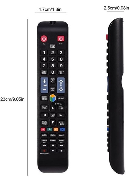 Uzaktan Kumanda, AA59-00790A Stb BN59-01178B BN59-01178R Akıllı Tv İçinUzaktan Kumanda Değişimi, Siyah (Yurt Dışından)