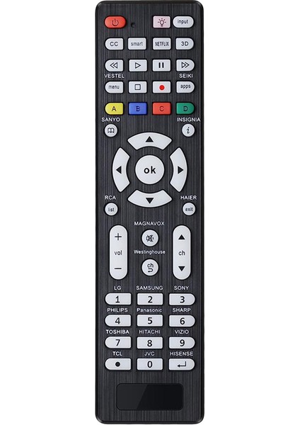 Uzaktan Kumanda, Tv Uzaktan Kumandası ,, , Seiki, Siyah (Yurt Dışından)