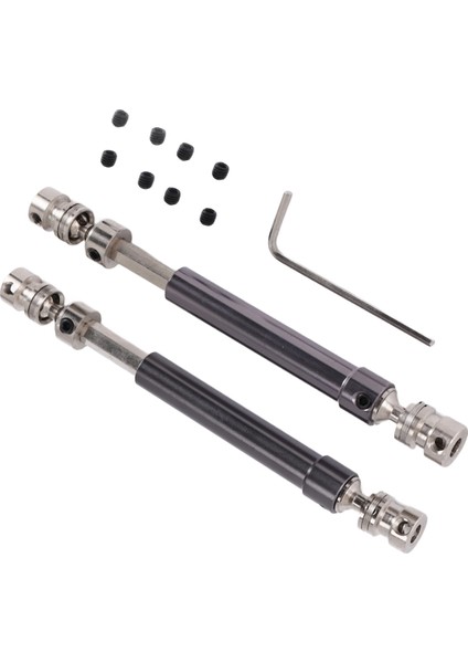 Rc Aksesuarları, 2 Adet Metal Cvd Tahrik Mili 110-160MM 1/10 Rc Kaya Tırmanıcısı Eksenel SCX10 90046 Trx4, Titanyum, Titanyum (Yurt Dışından) modelleri
