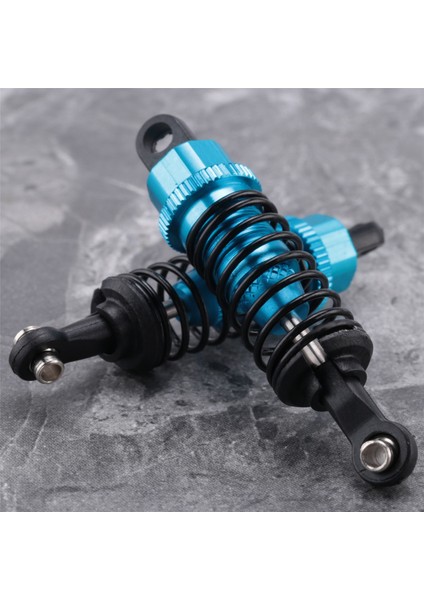 Amortisör Sönümleyici, 2 Adet Yağ Ayarlanabilir 65 mm Sönümleyici Rc Araba 1/18 A959 A969 A979 K929, Mavi, Mavi (Yurt Dışından)