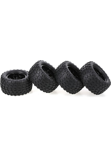 Uzaktan Kumanda Model Aksesuarları, 1/10 Rc Lastik Lastik Tekerlek Köpük Ek Parçaları 130MM 12MM Arrma Redcat, Siyah (Yurt Dışından)
