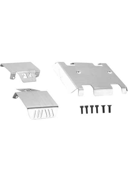Uzaktan Kumanda Model Aksesuarları, Paslanmaz Çelik Şasi Zırh Aks Koruyucusu EX86190 Ex 86190 LC76 1/10 Rc Paletli Araba Yükseltme Parçaları İçinKaydırma Plakası, Gümüş (Yurt Dışından) fiyatları