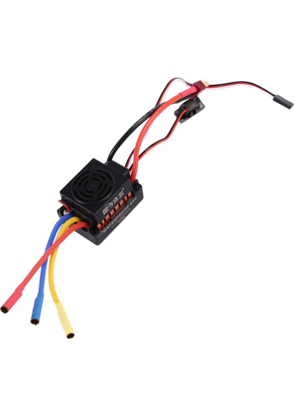 Uzaktan Kumanda Model Aksesuarları, Fırçasız Motor 60A Su Geçirmez Esc Elektrikli Hız Kontrol Cihazı 1/10 1/12 1/16 Rc Araba Parçaları Aksesuarları, (Yurt Dışından)