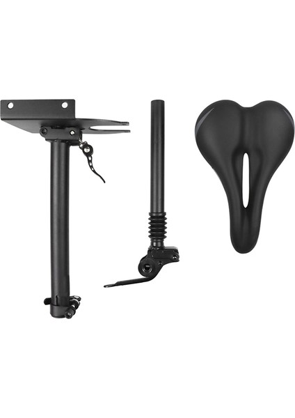 Elektrikli Scooter Koltuğu, Elektrikli Scooter Koltuğu Ayarlanabilir Eyer Seti Darbeye Dayanıklı Bisiklet Minderi M365/PRO İçinYükseltilebilir Alçaltılabilir, Siyah, Siyah (Yurt Dışından) indirimleri