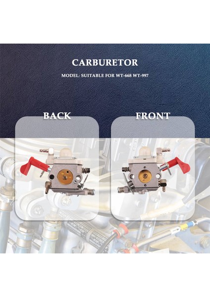 Walbro İçinKarbüratör, -668 -997 Rc Parçaları Baja 5b 5t 5sc 5ıve-T Motoru İçinKarbüratör, Gümüş (Yurt Dışından)