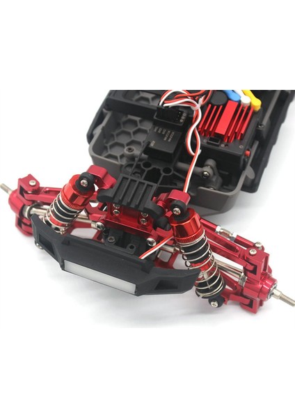 Uzaktan Kumanda Model Aksesuarları, Metal Süspansiyon Kolu Direksiyon Bloğu Seti Hbx 16889 16889A 16890 16890A SG1601 SG1602 1/16 Rc Araba Yükseltme Parçaları Kiti, 3, Gri (Yurt Dışından)