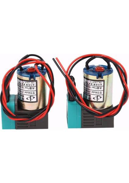 Solvent Plotter, 2 Adet/grup Jyy Küçük Mürekkep Pompası Galaxy Wit Color Insan Solvent Plotter Yazıcı 3W 24V100-200ML Mikro Mürekkep, Siyah (Yurt Dışından)